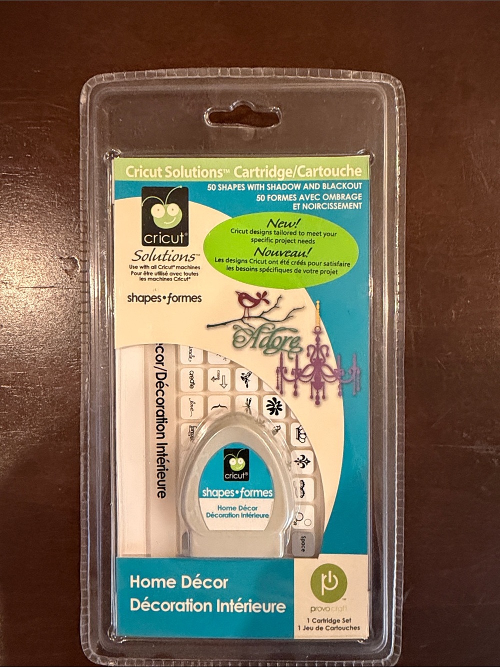 Cricut Home Décor Cartridge - NEW